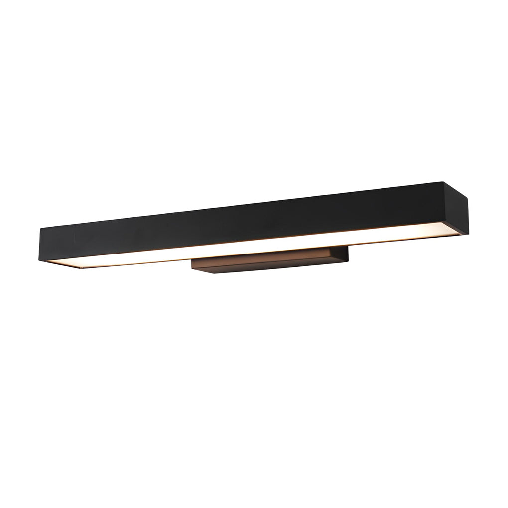 Freyza - Modern LED Outdoor Wall Sconce, Waterproof Stainless Steel, Black Finish, IP65 Exterior Fixture
