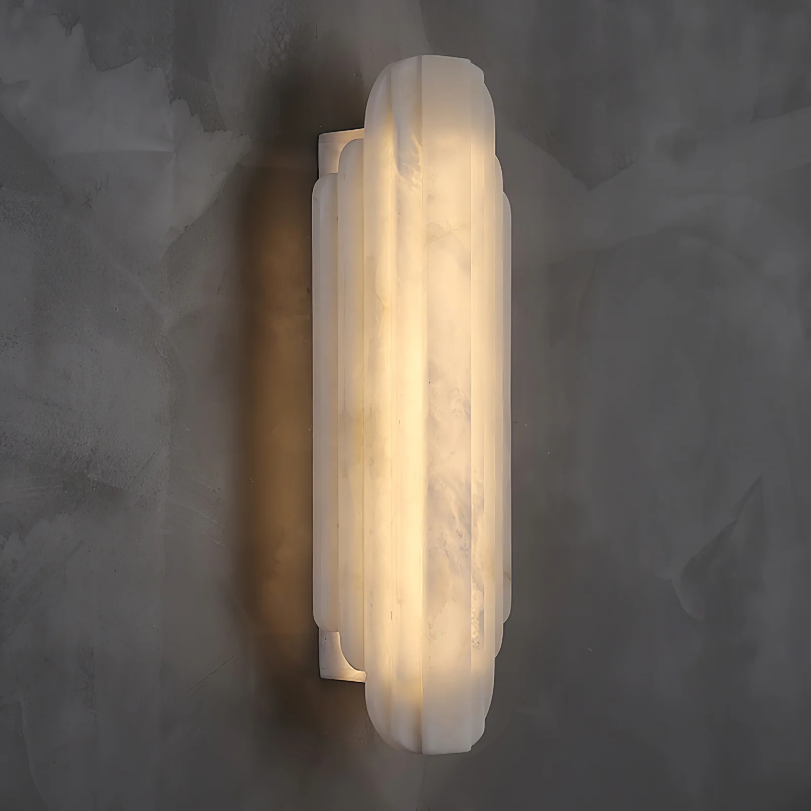 Freyza - Contemporary Alabaster Wall Sconce