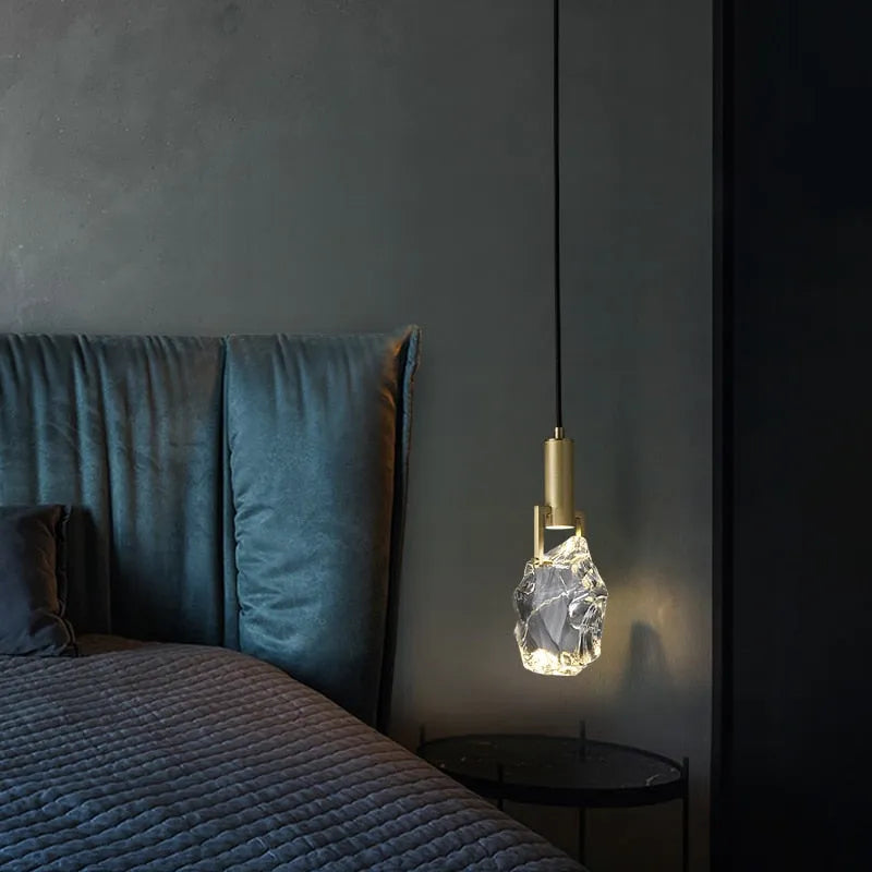 Freyza | Drop Crystal Pendant Crystal Pendant Light – Kitchen Dining Room