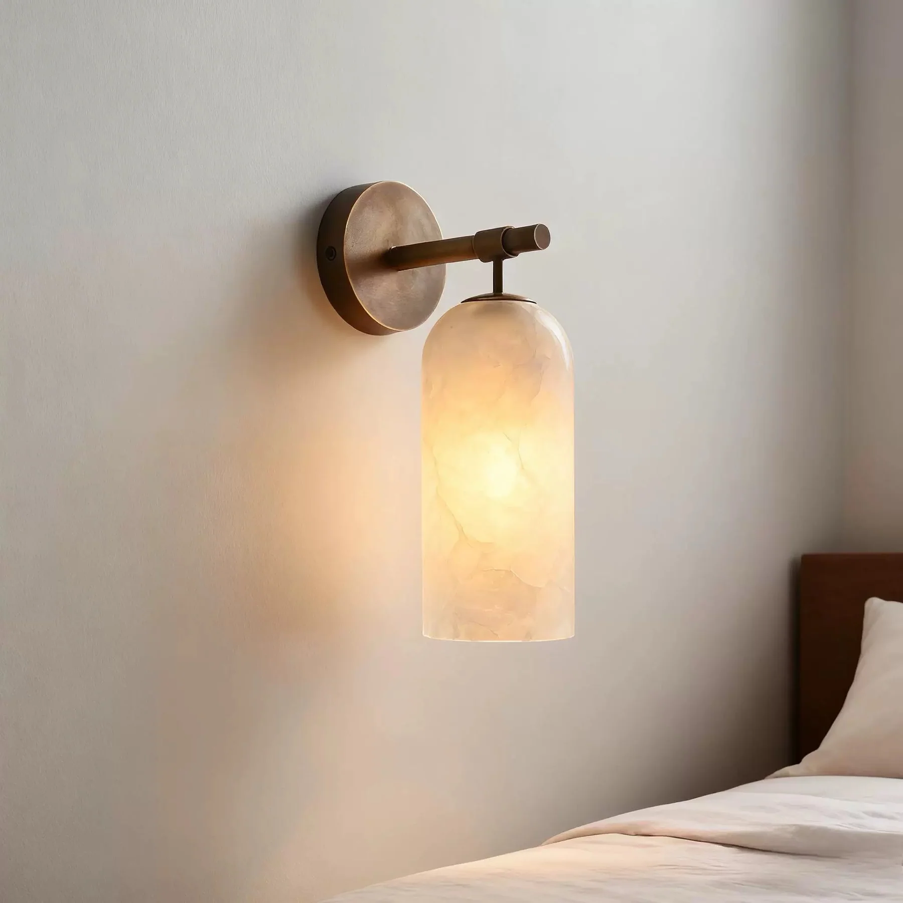 Freyza - Alabaster Odyssey Wall Sconce