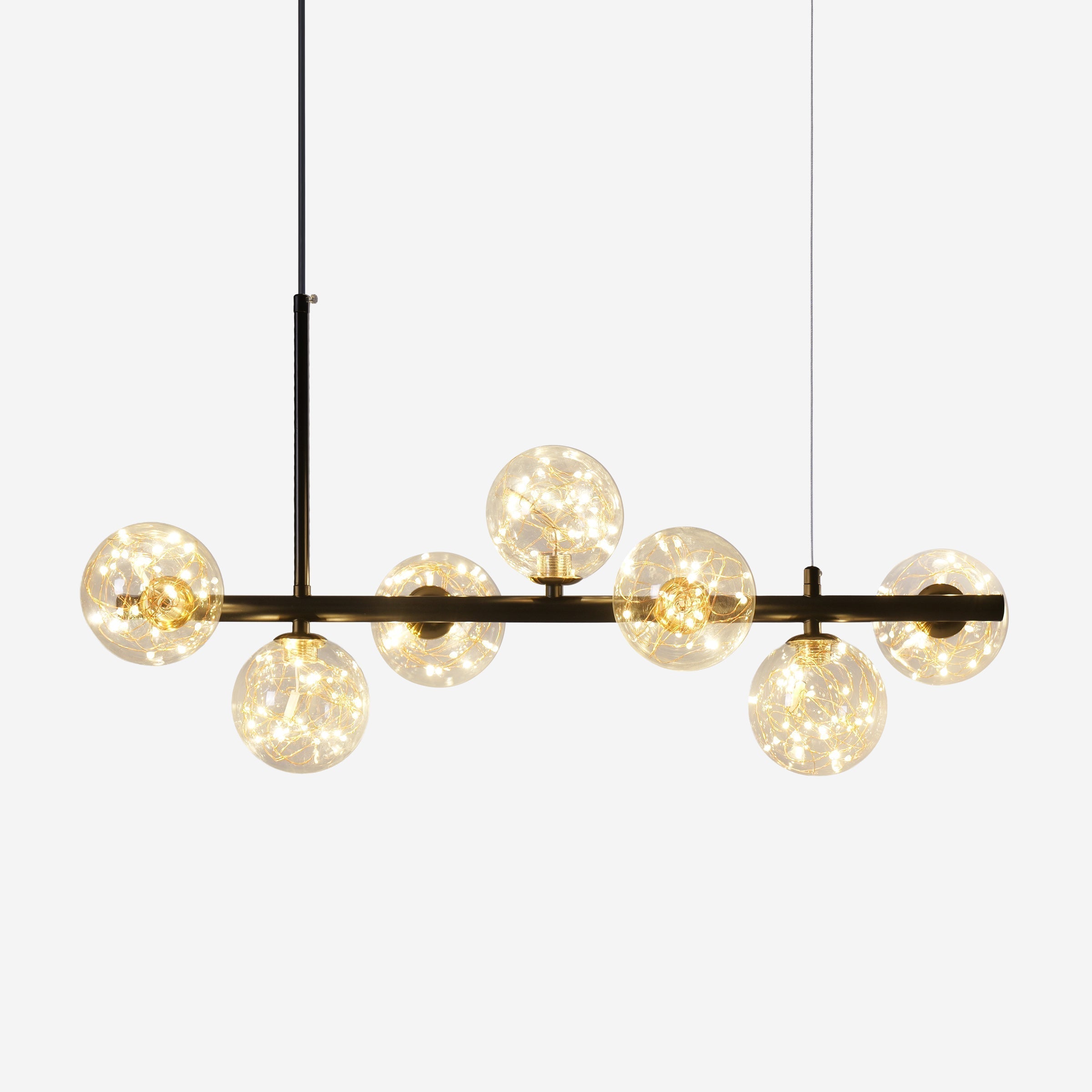 Freyza - Lightsin Cumulus - Modern Metal Chandelier with LED Starry Sky Effect