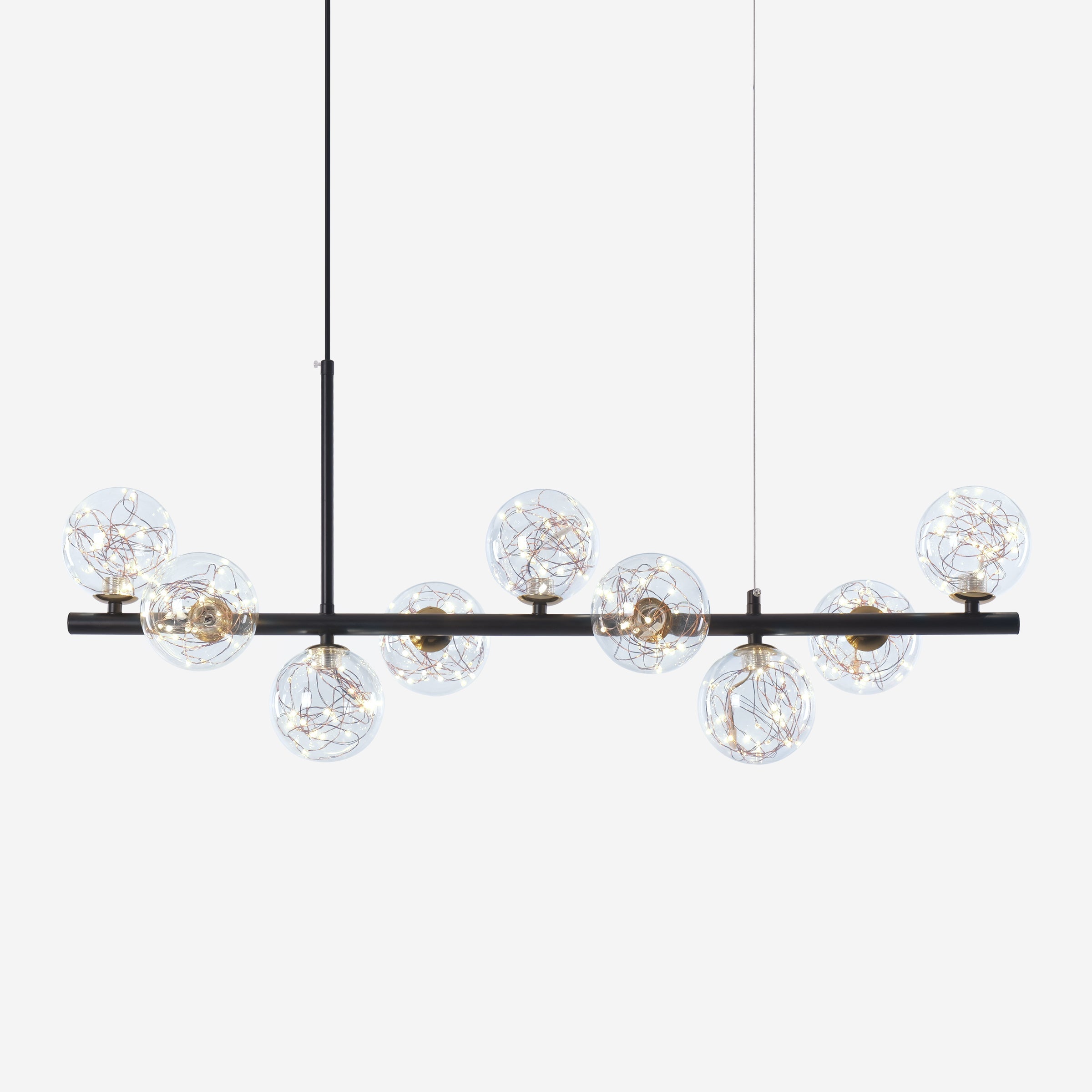 Freyza - Lightsin Cumulus - Modern Metal Chandelier with LED Starry Sky Effect