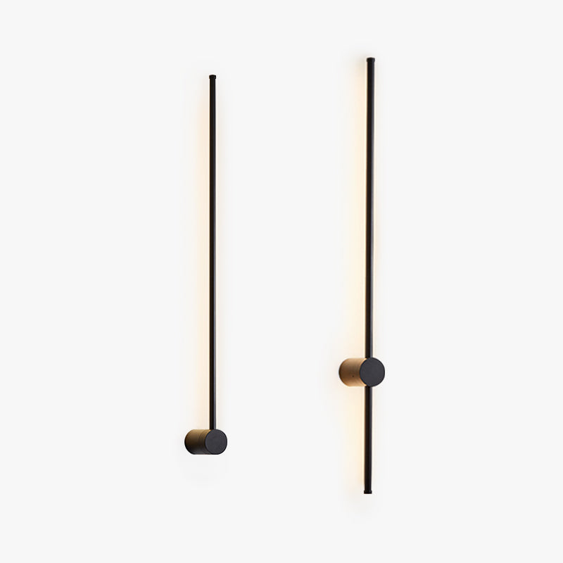 Freyza | Eonix Applique murale extérieure noire minimaliste et orientable – Porche de jardin extérieur minimaliste