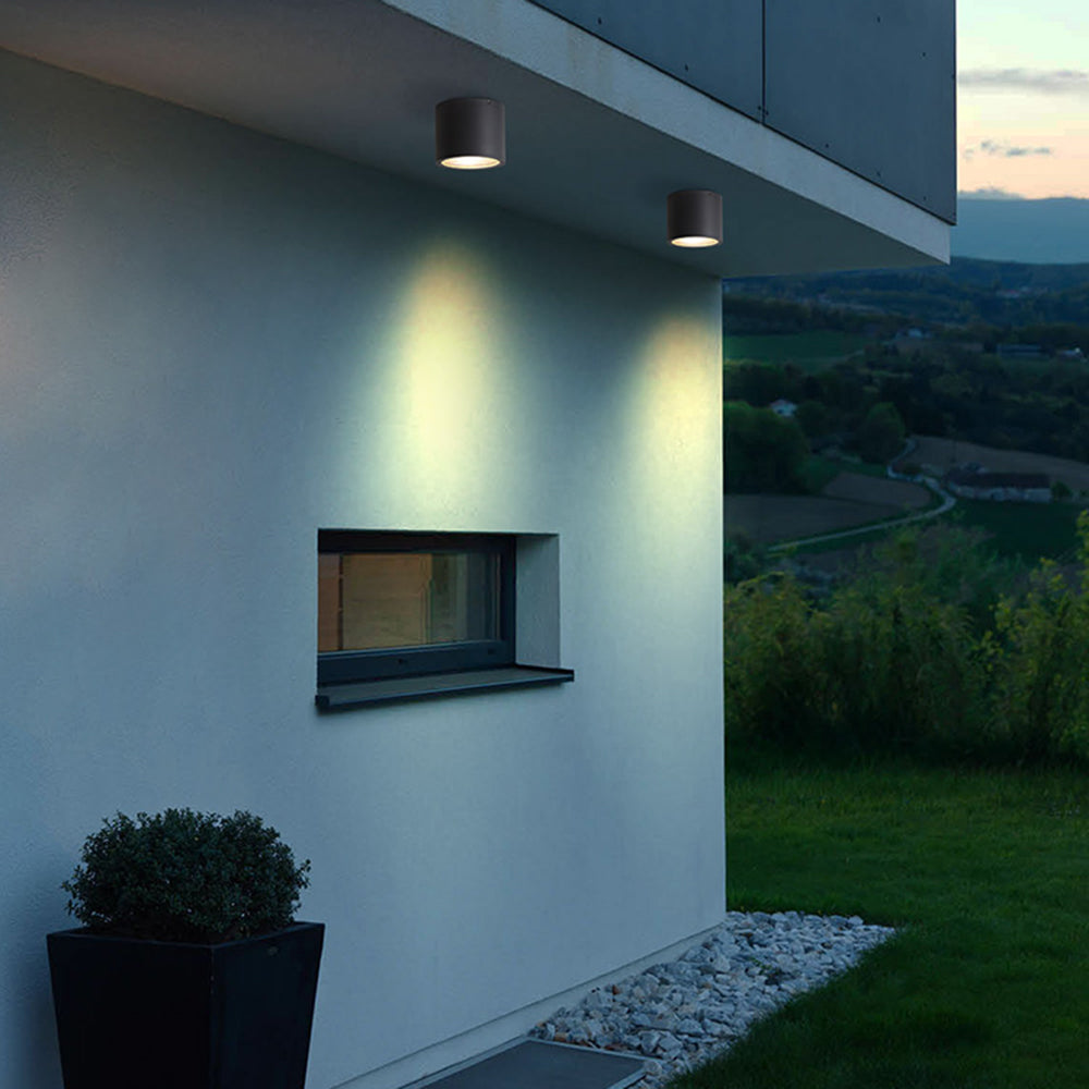 Freyza | Lampe d’extérieur noire – Éclairage moderne pour jardin, terrasse et extérieur