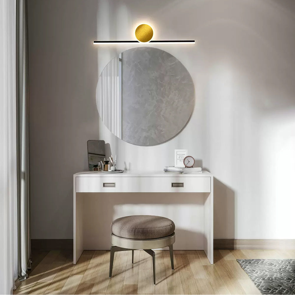 Freyza | Applique murale intérieure dorée – Chambre et salon modernes