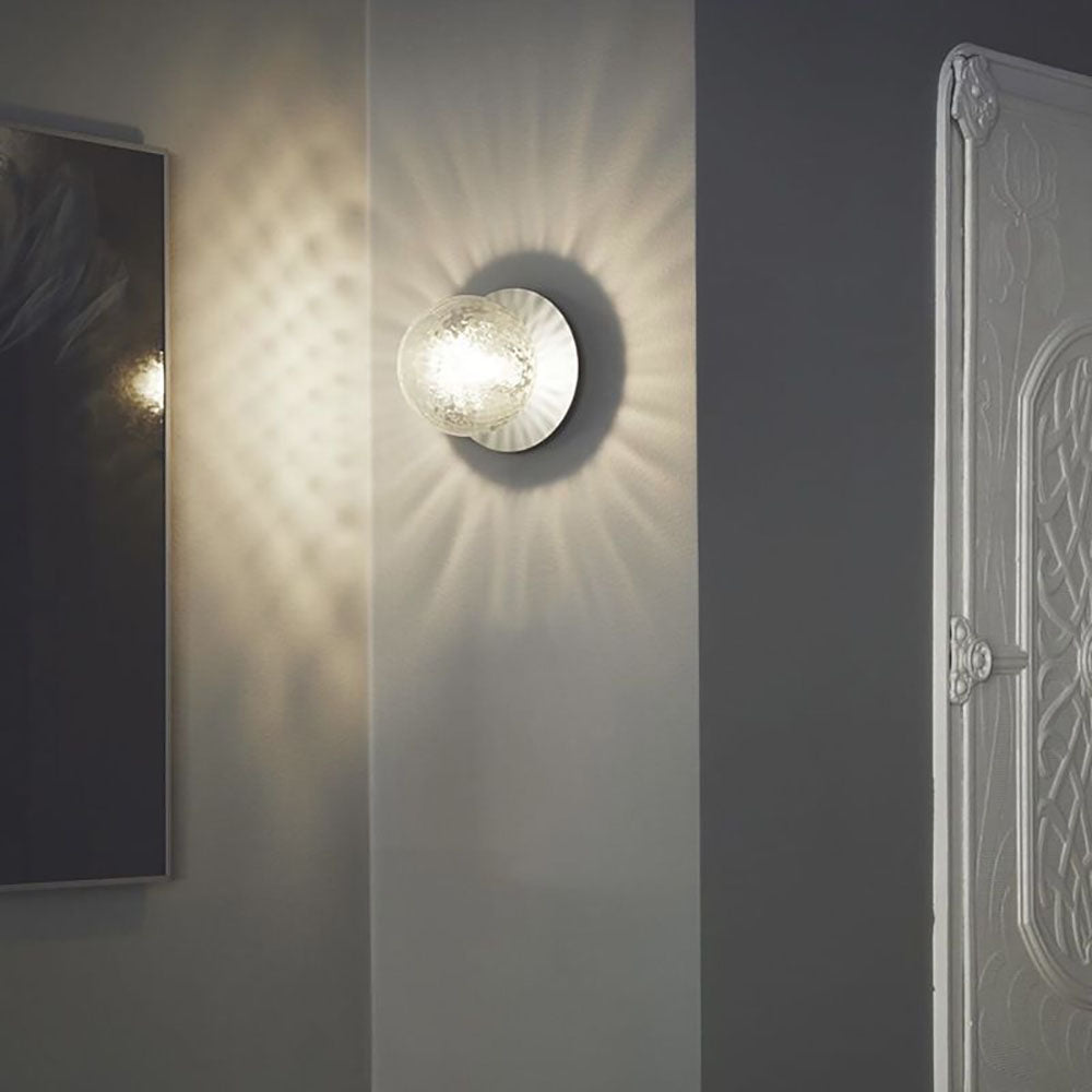 Freyza | Melo Wall Chic Glass Indoor Wall Light – Bedroom Living Room