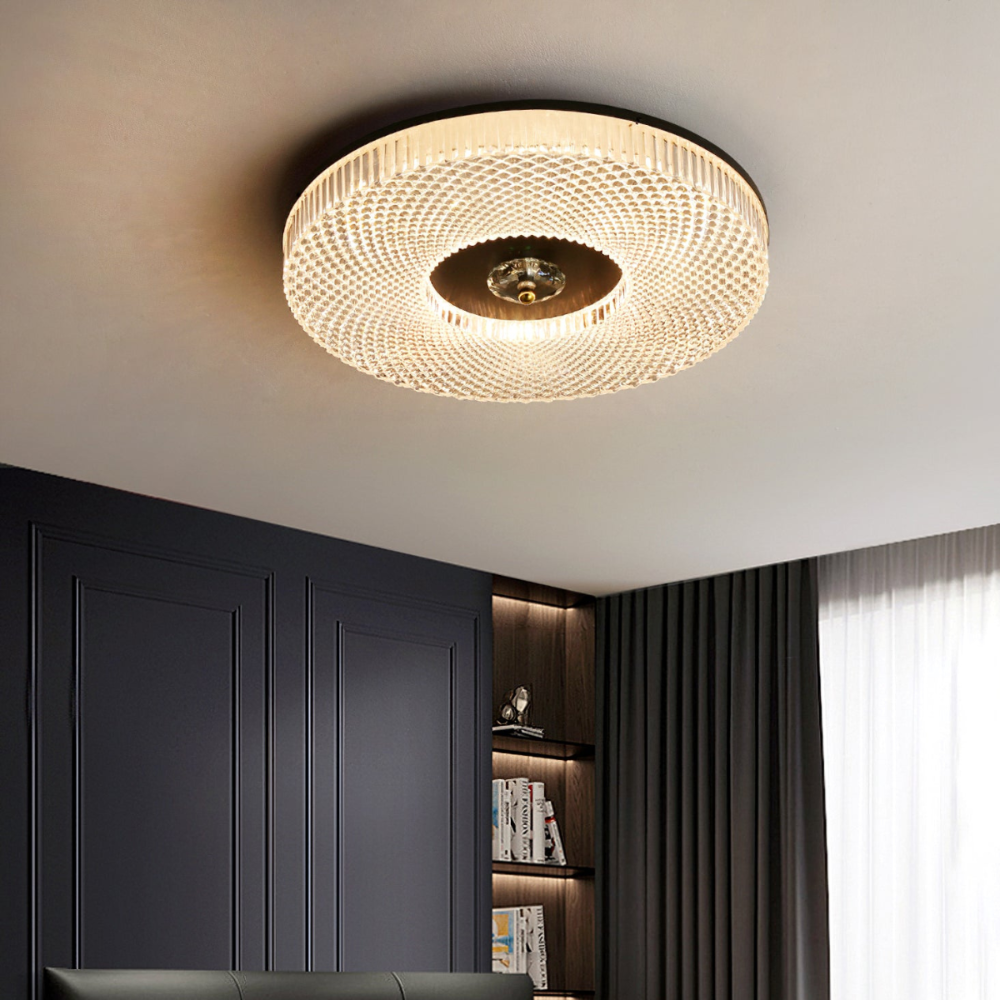 Freyza | Applique murale intérieure moderne en cristal doré Kristy – Chambre et salon modernes