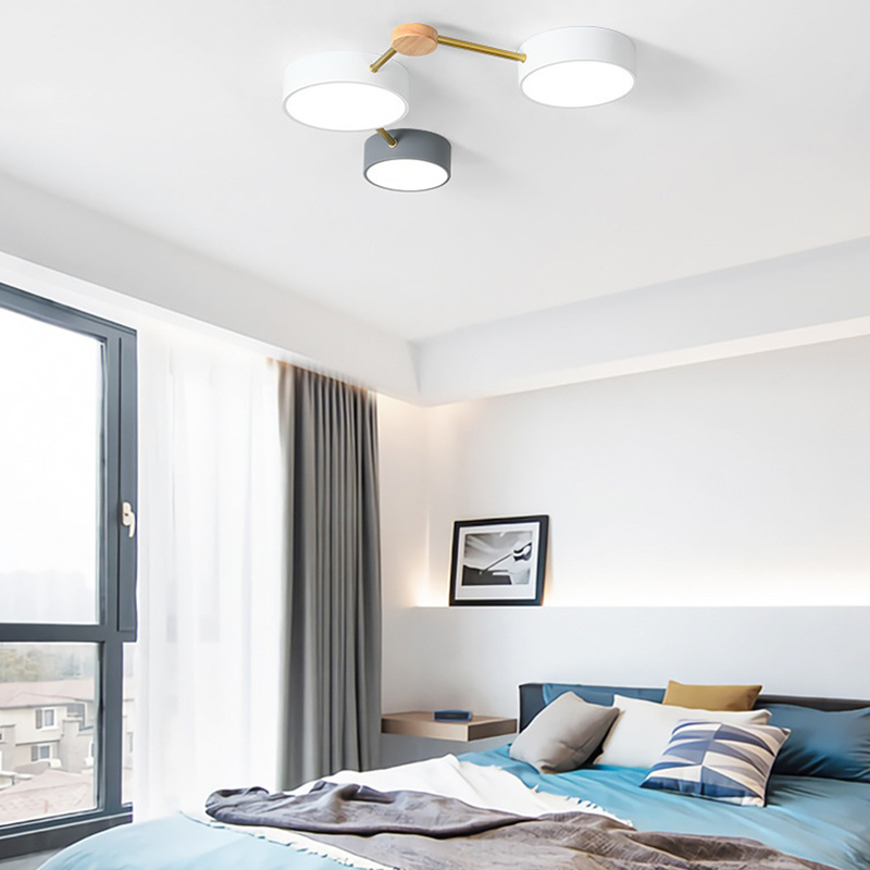 Freyza | Plafonnier blanc à montage encastré – Moderne pour chambre, couloir et cuisine