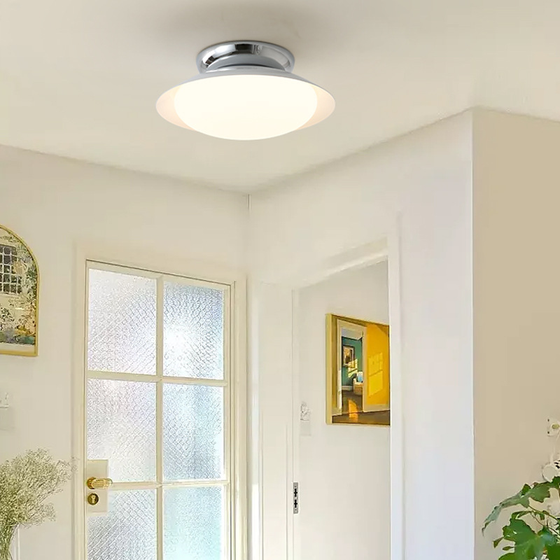 Freyza | Aurora Ceiling Bowl-shaped Flush Mount Ceiling Light – Bedroom Hallway Kitchen