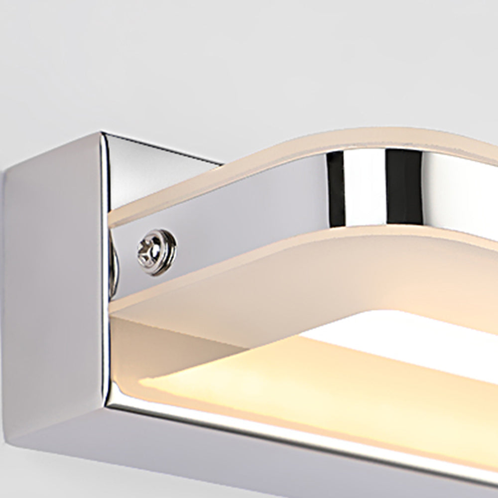 Freyza | Applique de meuble-lavabo de salle de bains noir chromé – Miroir de meuble-lavabo de salle de bains nordique