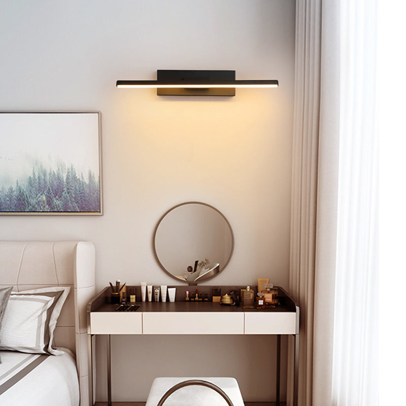 Freyza | Applique murale intérieure orientable Struve noire et blanche – chambre, salon