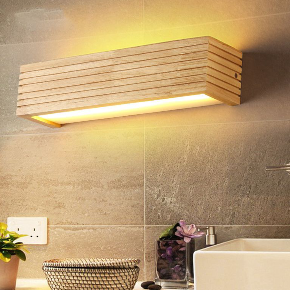 Freyza | Applique murale intérieure en bois – Chambre et salon modernes