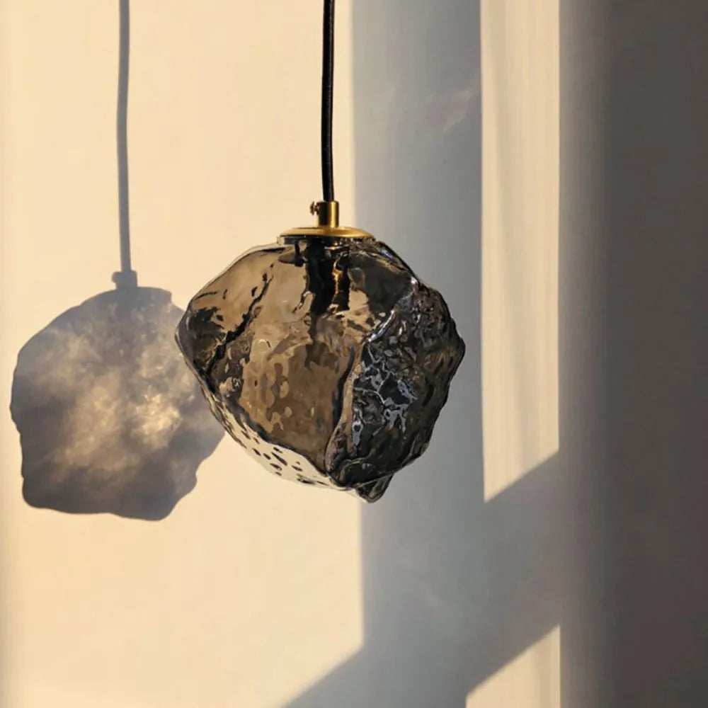 Freyza | Suspension en verre de lave – Luminaire suspendu pour cuisine et salle à manger