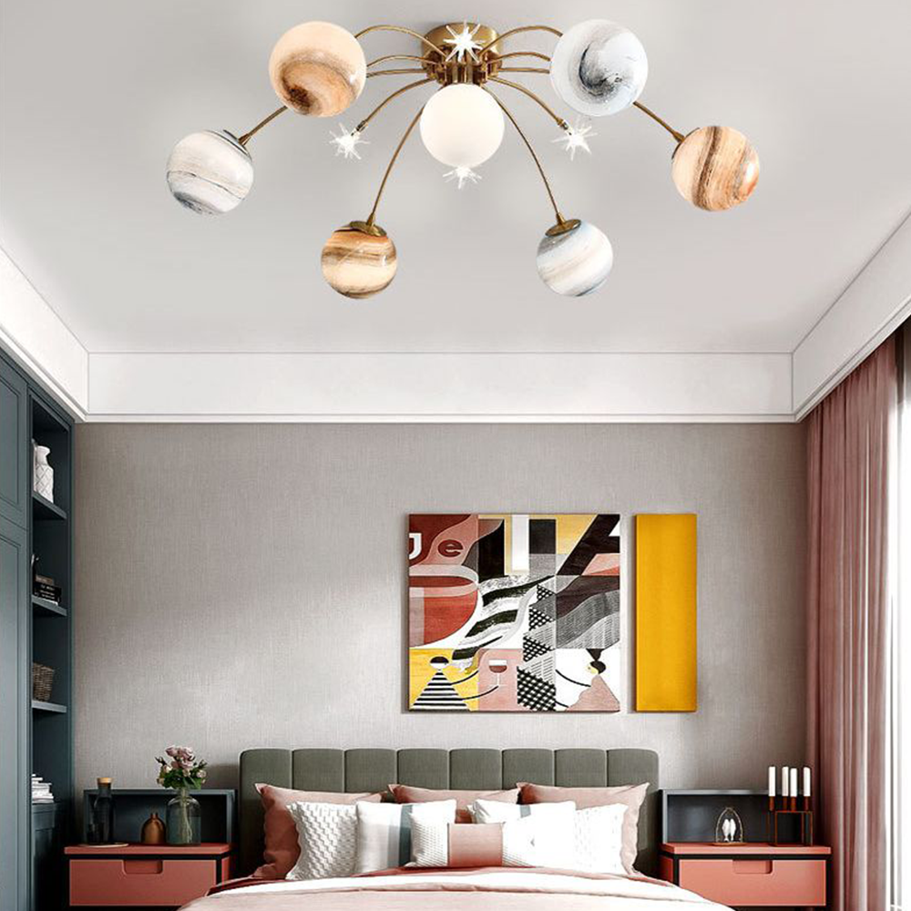 Freyza | Plafonnier encastré – Moderne, pour chambre, couloir et cuisine