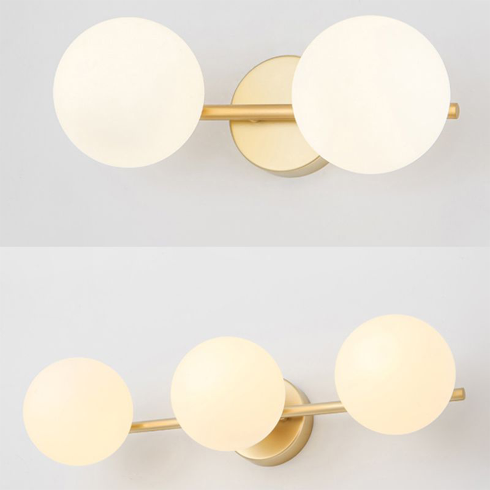 Freyza | Applique de salle de bains à éclairages multiples – Miroir de salle de bains moderne