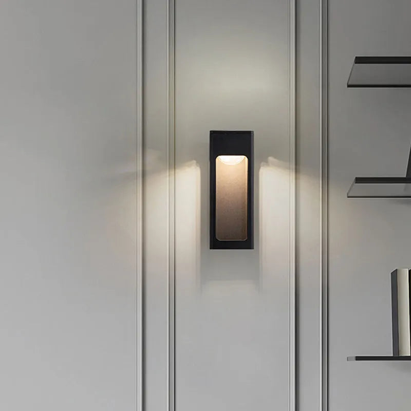 Freyza | Applique murale extérieure moderne Solith, étanche – Pour jardin et porche contemporains