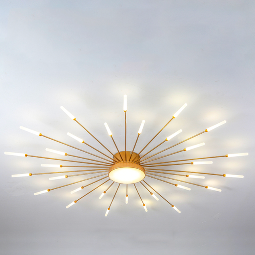 Plafonnier affleurant moderne Freyza | Wesley pour chambre, couloir et cuisine modernes