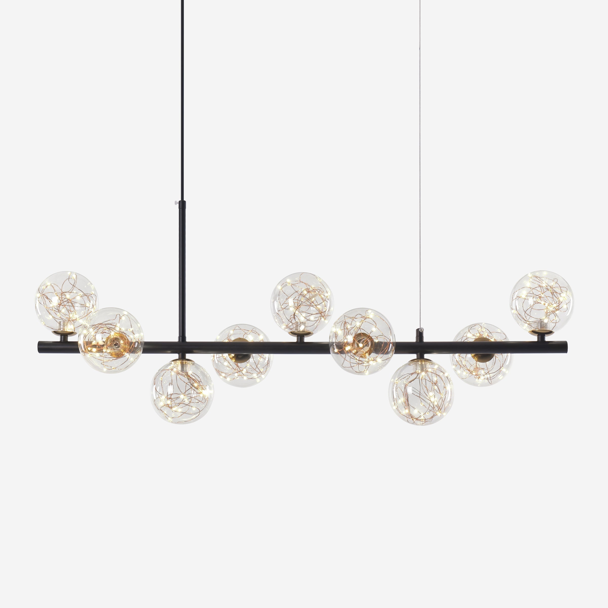 Freyza - Lightsin Cumulus - Modern Metal Chandelier with LED Starry Sky Effect