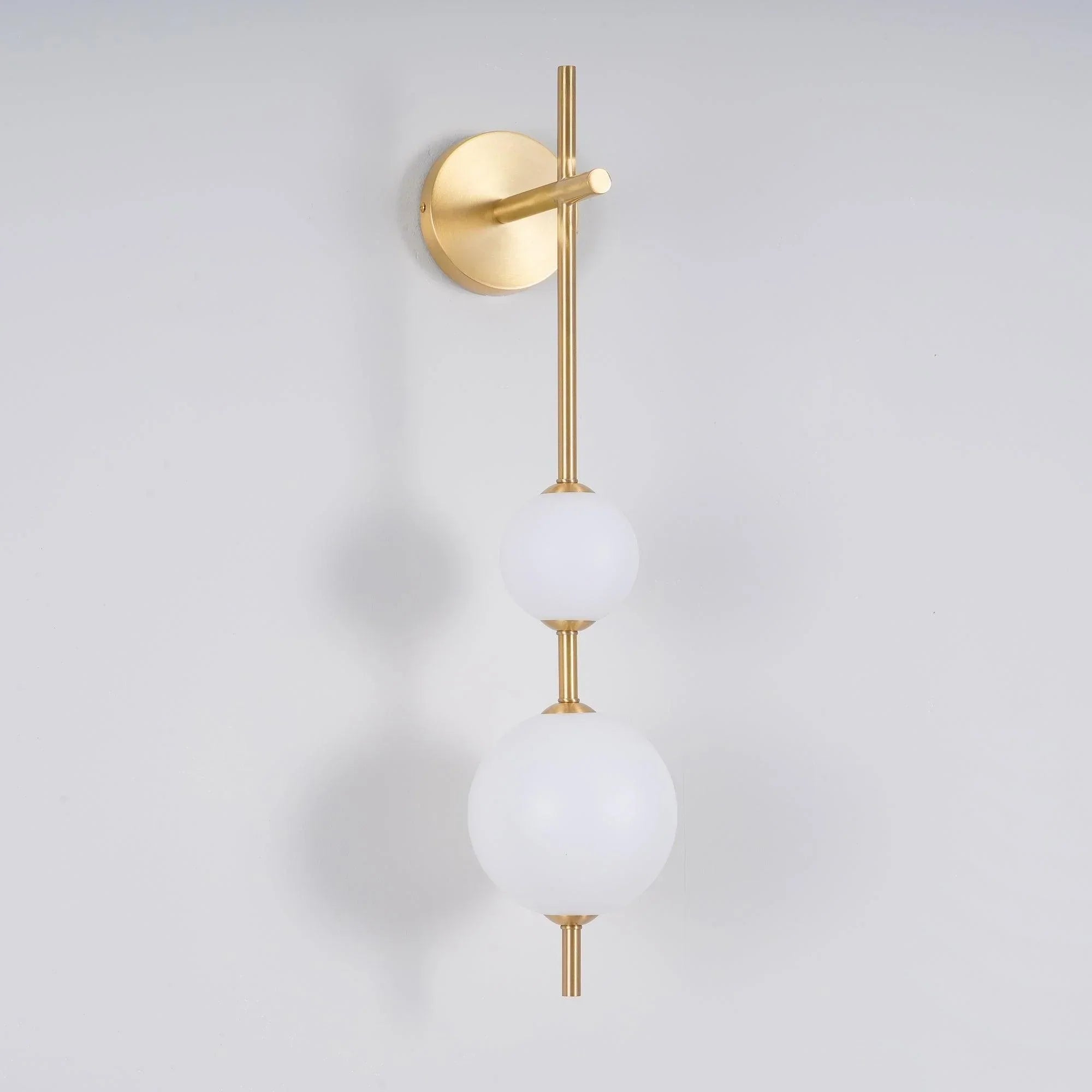 Freyza - Vertical Globe Wall Lamp