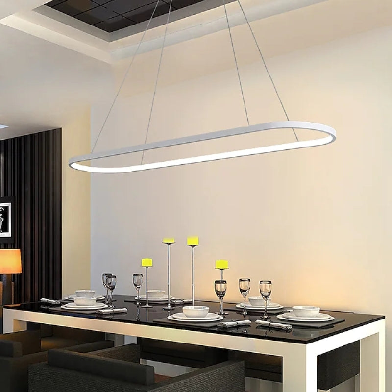 Freyza | Suspension ovale minimaliste Junel – Cuisine et salle à manger minimalistes