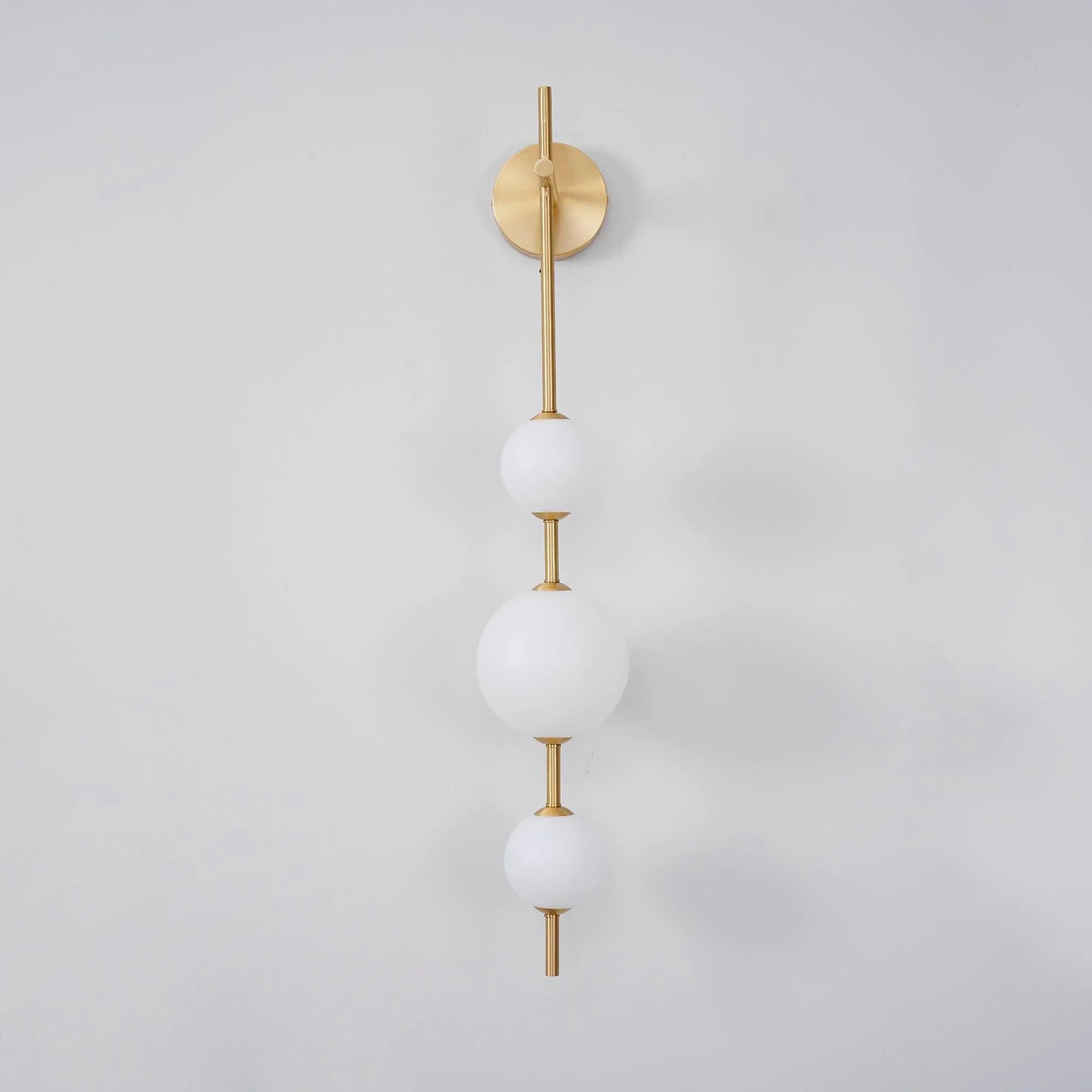Freyza - Vertical Globe Wall Lamp