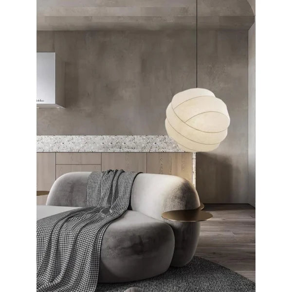 Freyza - Wabi-Sabi Fiber Cocoon Pendant Lamp M400