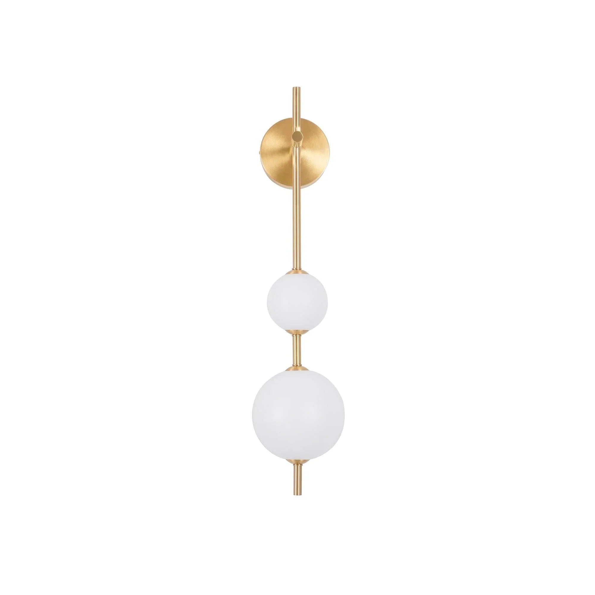 Freyza - Vertical Globe Wall Lamp
