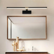Freyza - LED Bathroom Vanity Light Adjustable Aluminum Anti-Fog Sconce Black Gold Silver 40cm-50cm