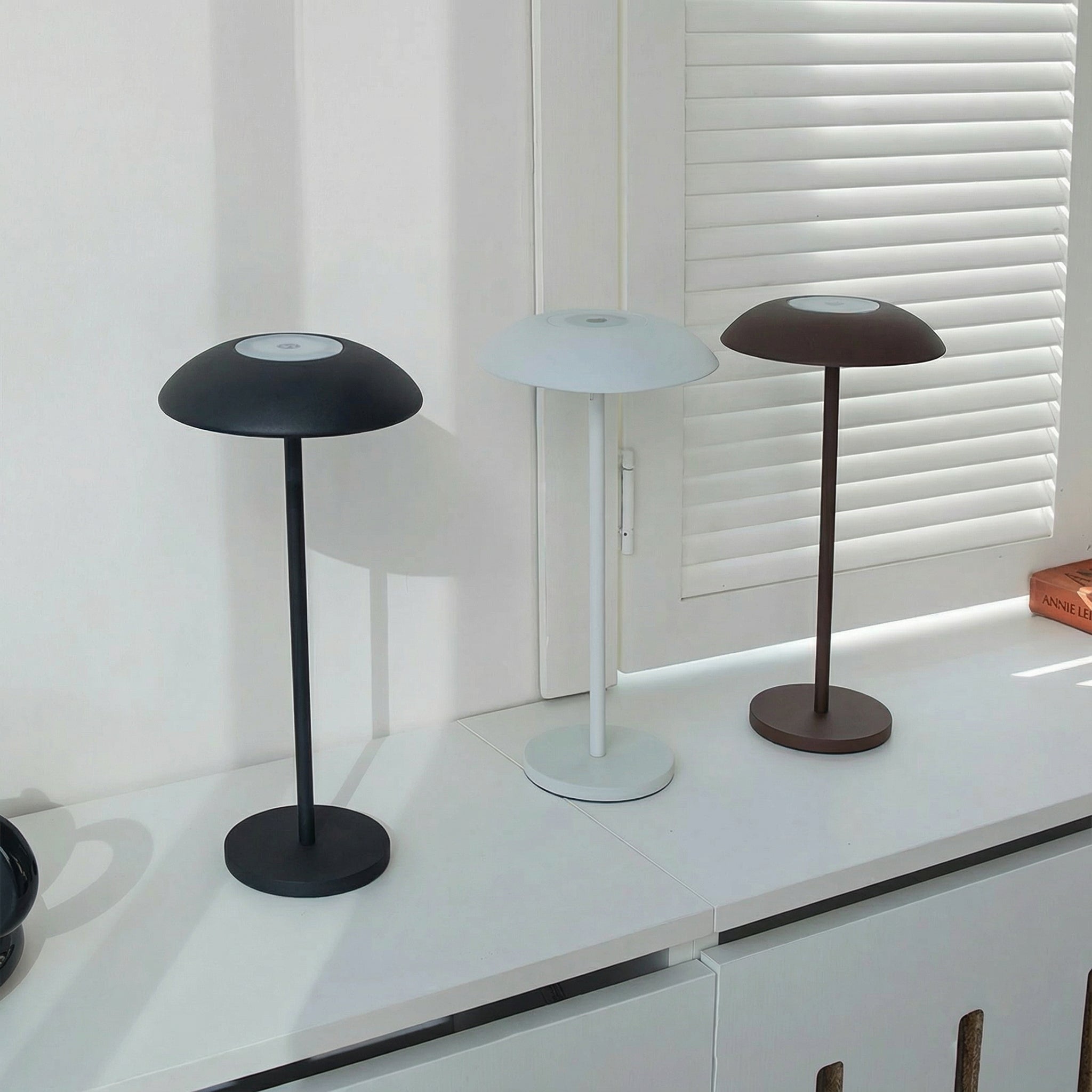 Freyza - LED Cordless Table Lamp Portable Touch Dimmable USB Rechargeable IP54 Waterproof 31cm / 12in 2600mAh