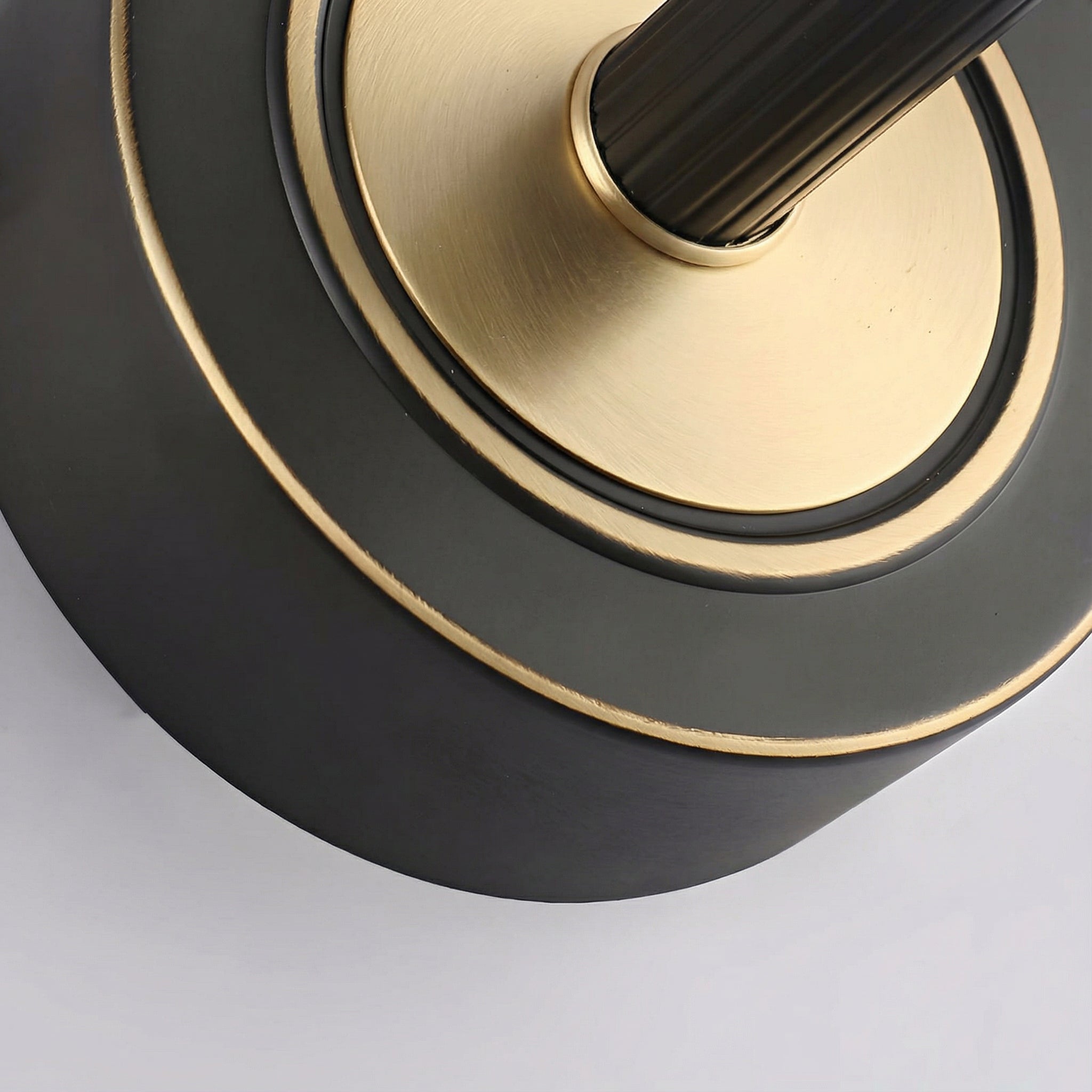 Freyza - LED Bathroom Vanity Light Minimalist Linear Wall Sconce Gold & Black 43-75cm 9-15W