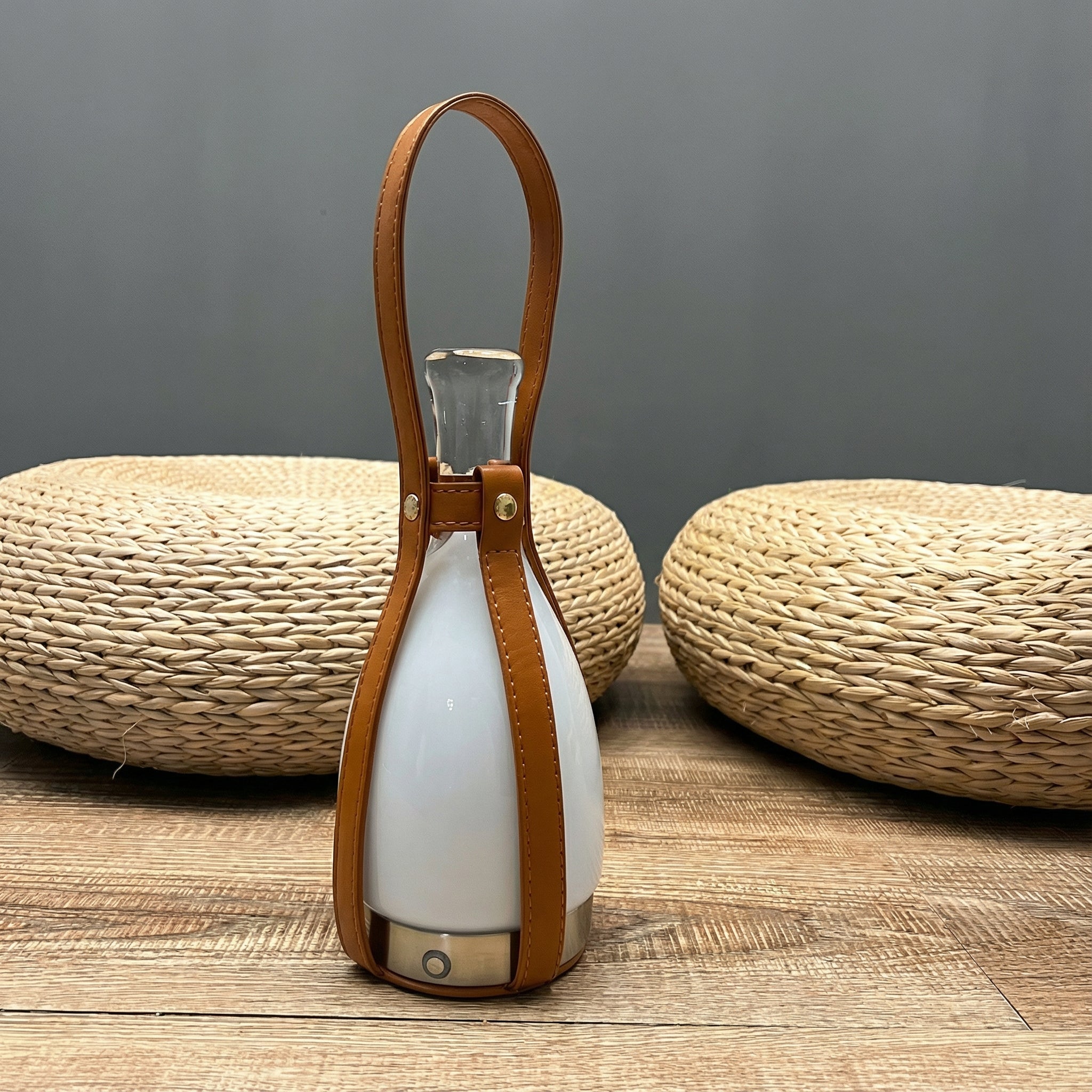 Freyza - LED Table Lamp Lantern Mid-Century Cordless Rechargeable 30cm / 11.8in