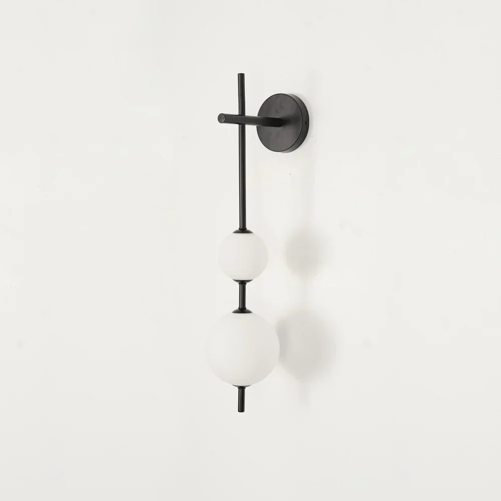 Freyza - Vertical Globe Wall Lamp