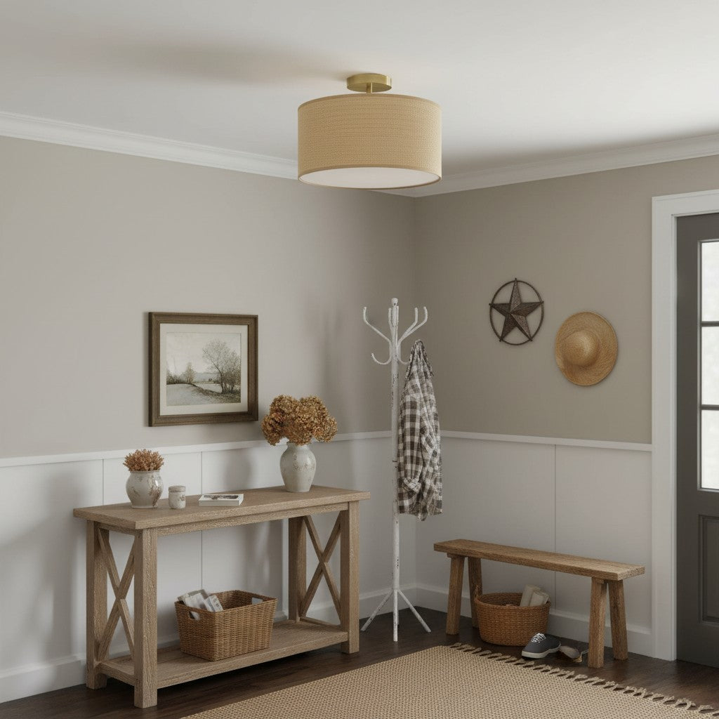 Freyza | Deckenleuchte aus Messing – Schlafzimmer Wohnzimmer