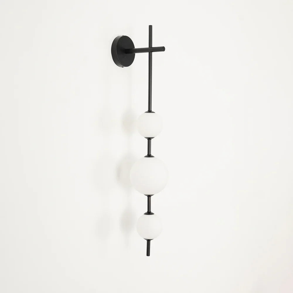 Freyza - Vertical Globe Wall Lamp
