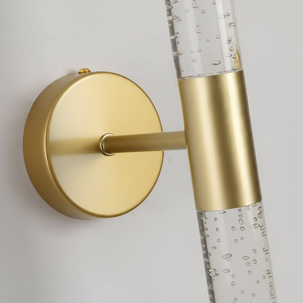 Freyza - Cylinder Wall Sconce Tube Iron Acrylic LED 50cm / 20in Modern Vanity Light