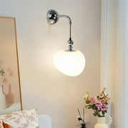 Freyza - LED Wall Sconce – Art Deco Iron White Gold Silver Rose Gold (3-Step Dimming & 13x20cm)