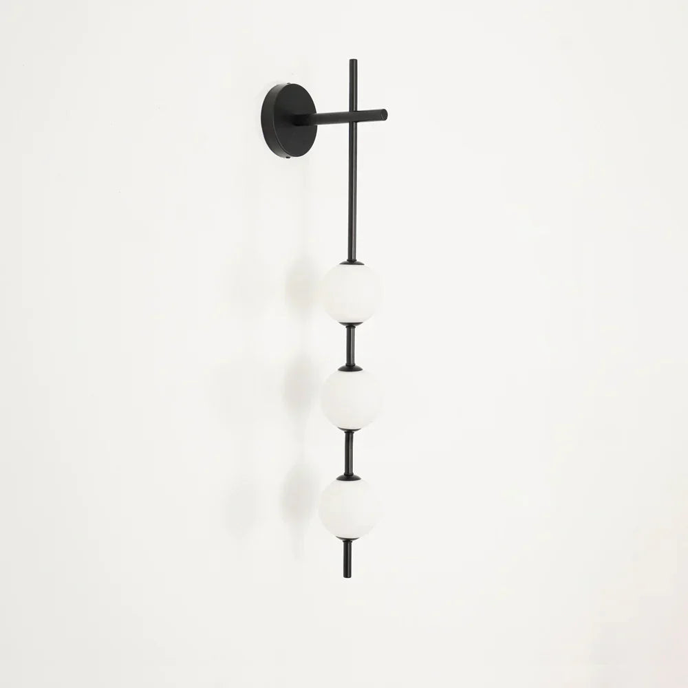 Freyza - Vertical Globe Wall Lamp