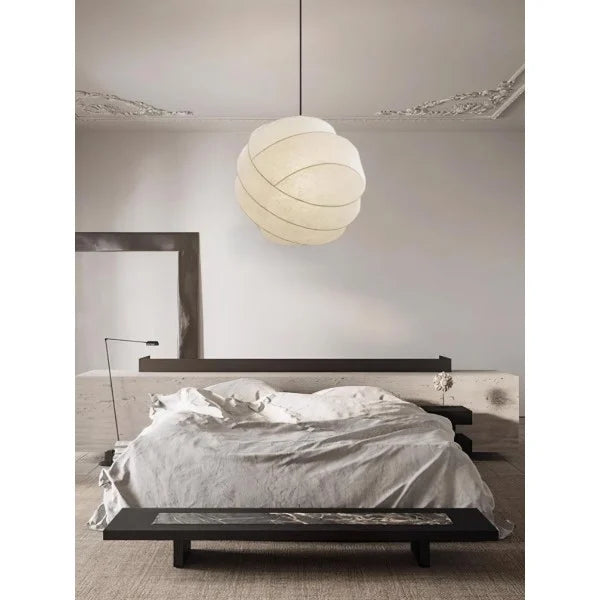 Freyza - Wabi-Sabi Fiber Cocoon Pendant Lamp M400