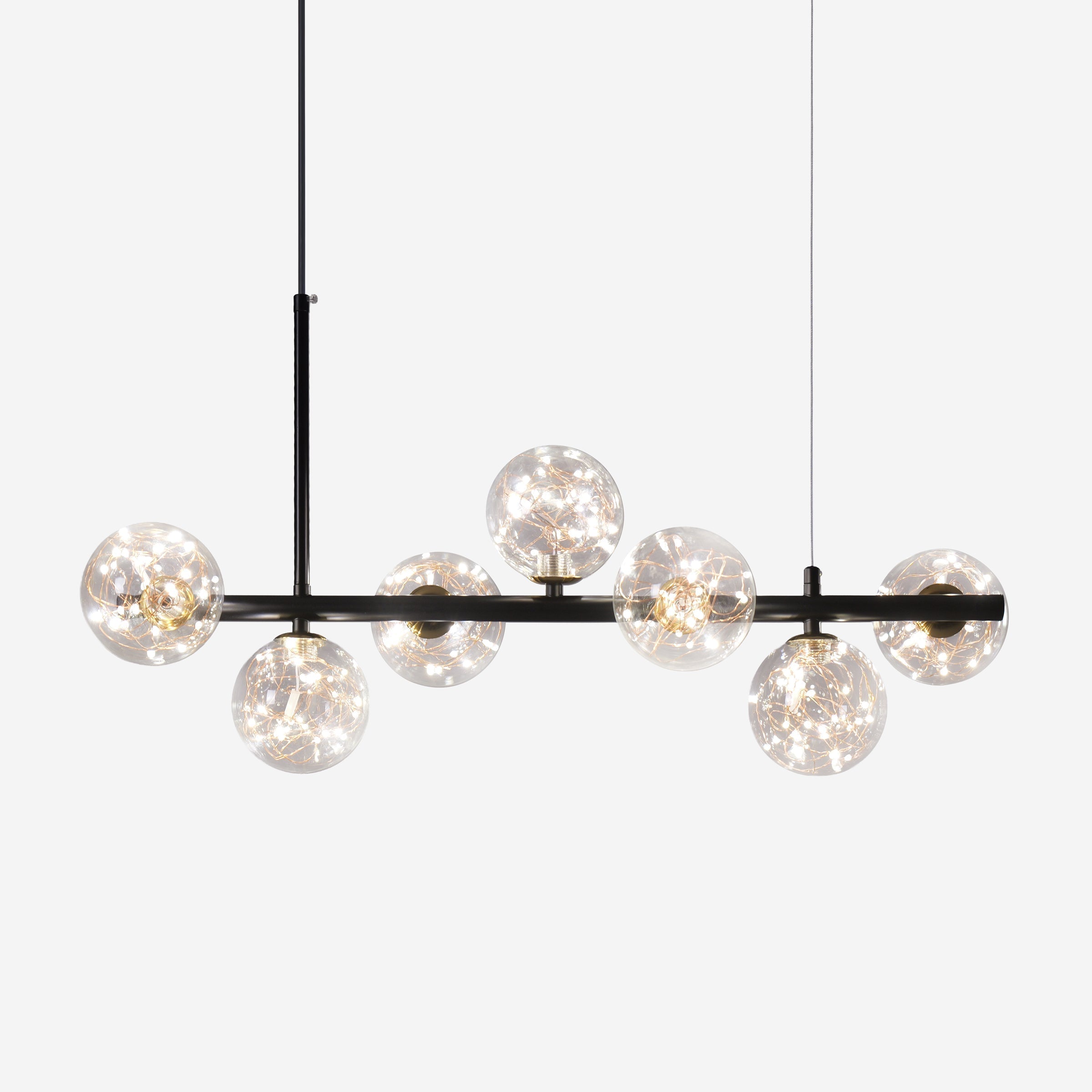 Freyza - Lightsin Cumulus - Modern Metal Chandelier with LED Starry Sky Effect