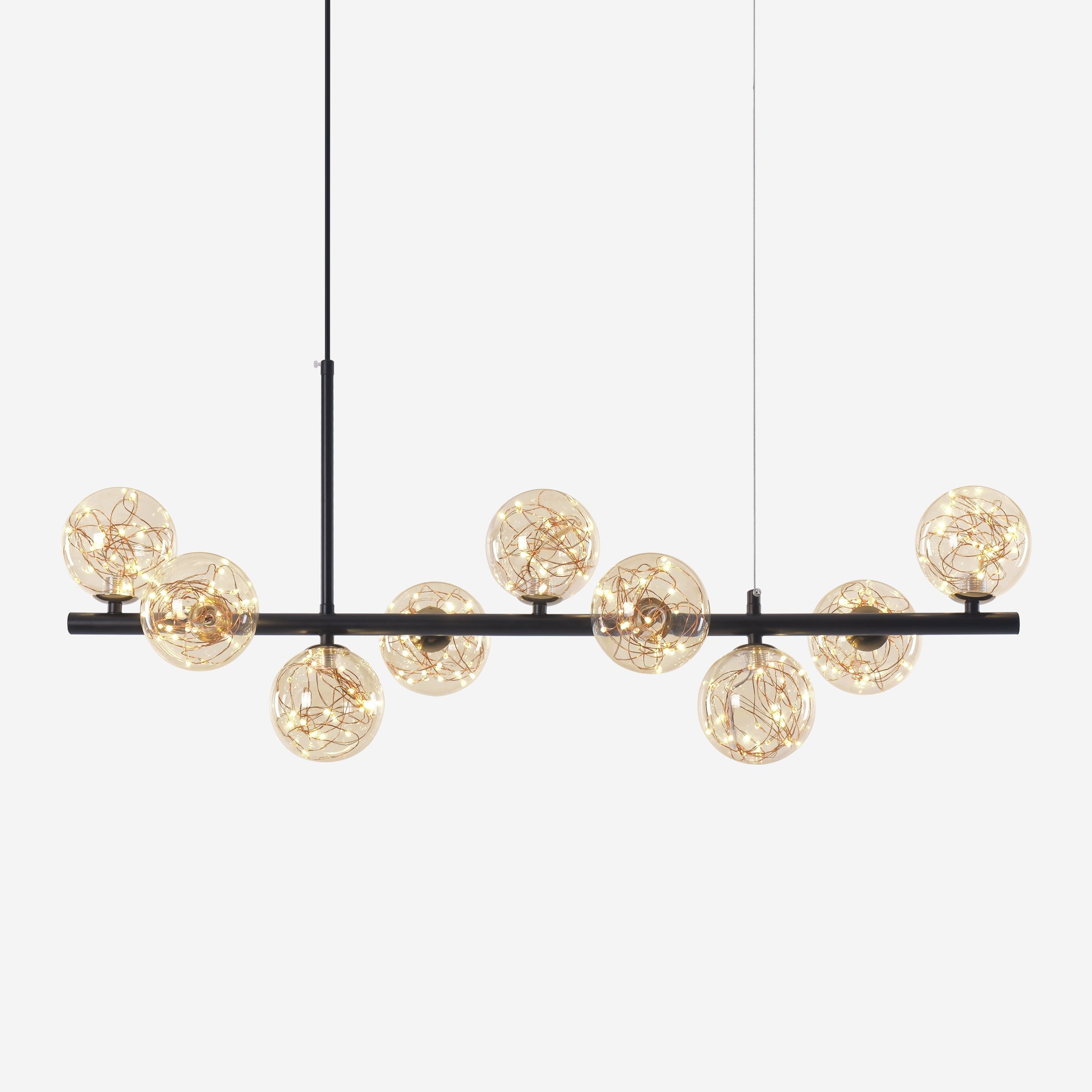 Freyza - Lightsin Cumulus - Modern Metal Chandelier with LED Starry Sky Effect