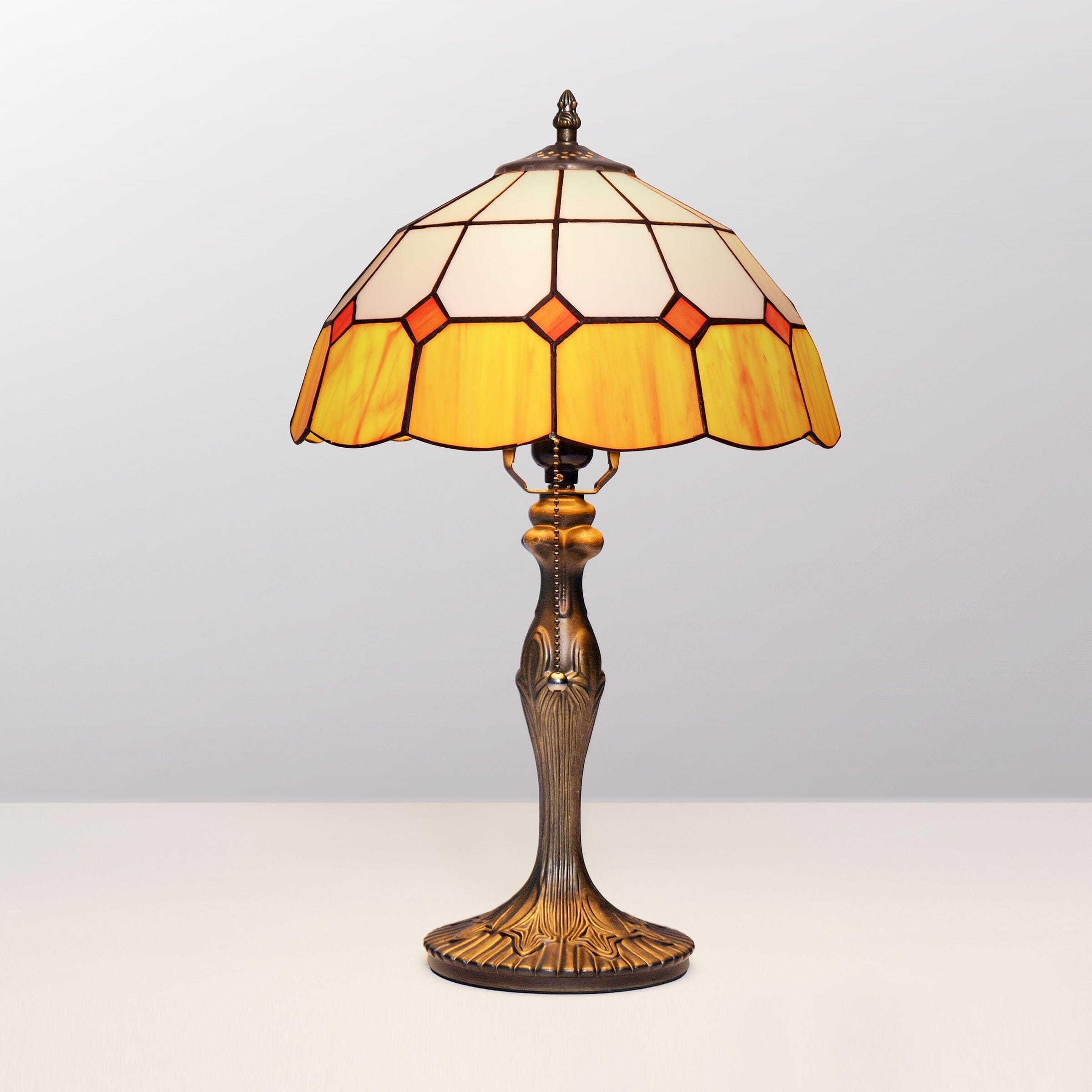 LuminaraCraft | Elegant Handcrafted Stained Glass Table Lamp 6