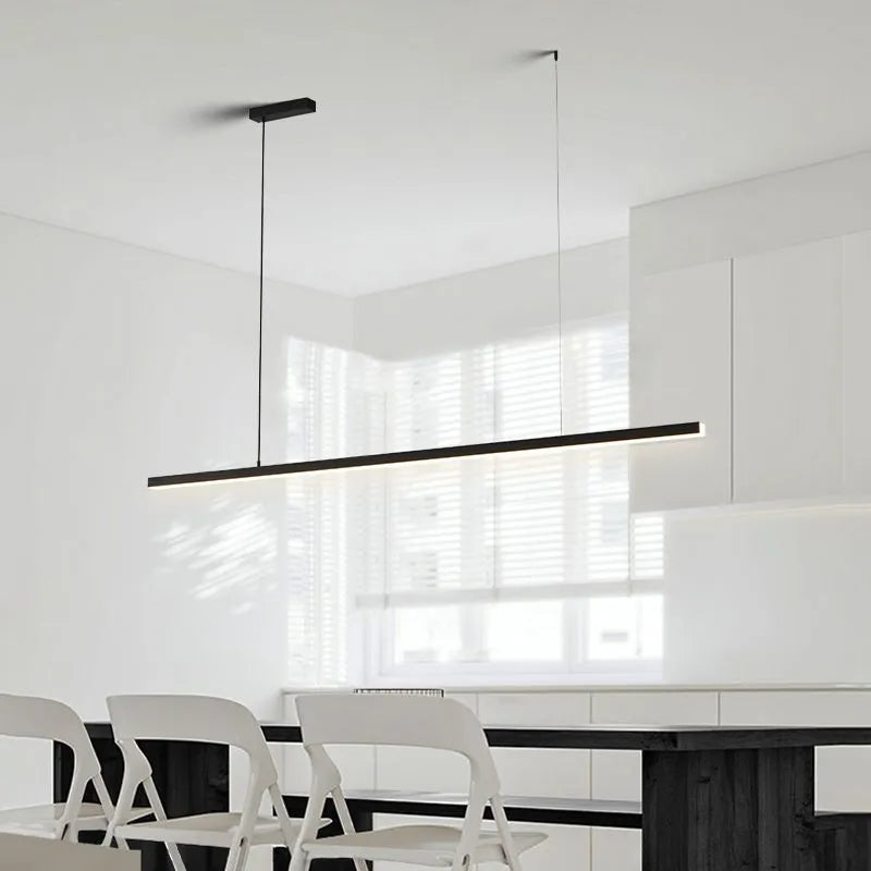 Freyza | Suspension noire et blanche – Cuisine et salle à manger minimalistes
