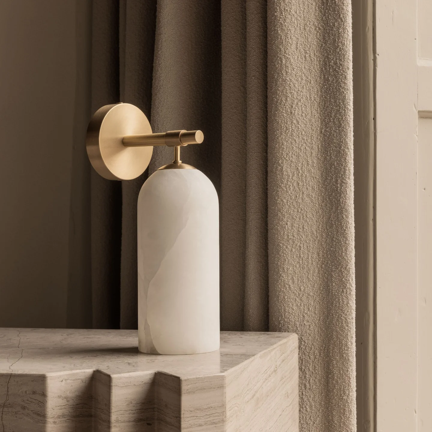 Freyza - Alabaster Odyssey Wall Sconce