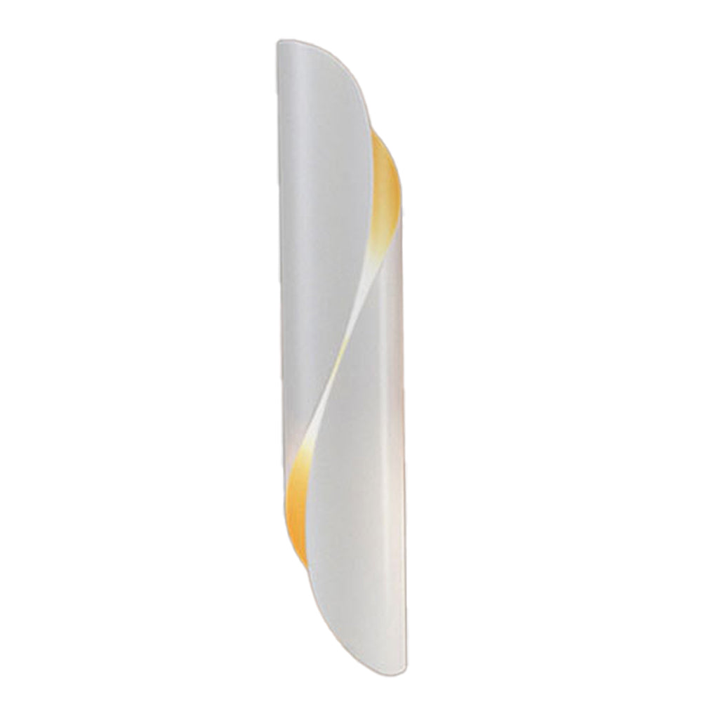 Freyza - Nordische Wandleuchte lineare Bogenform Eisen Schwarz Gold G9 50cm / 20in Industrieller Flur- und Nachttischlicht