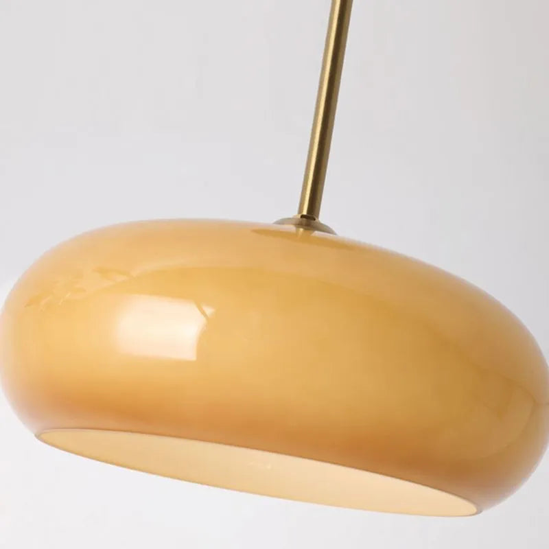 Freyza | Plafonnier encastré en verre Charlotte – chambre, couloir, cuisine