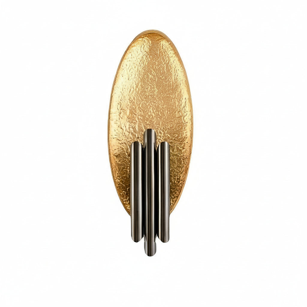 Freyza - LED Wall Sconce Light – Modern Oval Iron Electroplated (45x17cm / 17.7x6.7in)