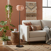 Freyza | Glass Floor Lamp – Modern Living Room Bedroom