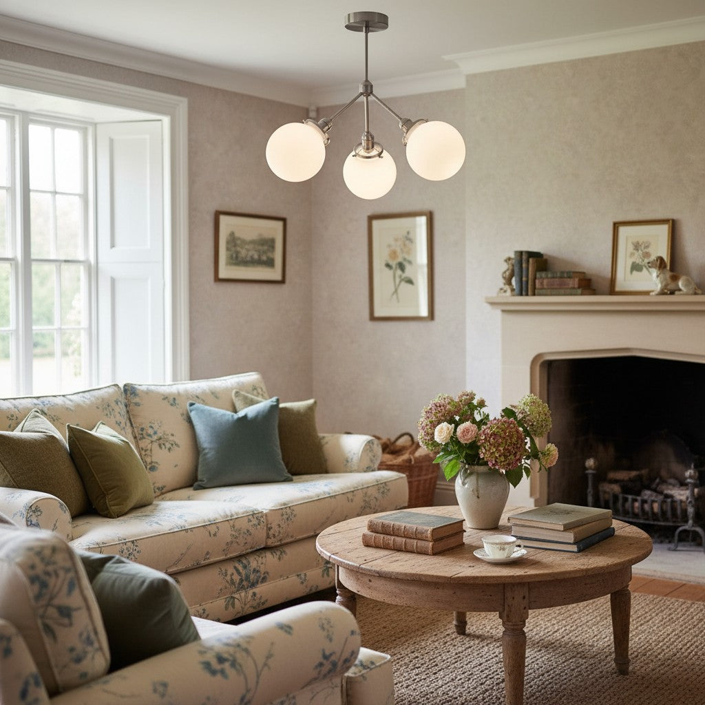 Freyza | Opal Ceiling Light – Bedroom Living Room