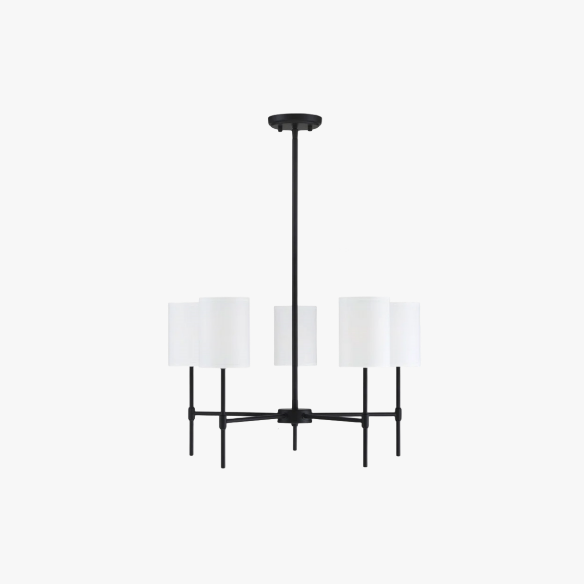 Freyza | Lustre moderne en tissu LED Silva – Salle à manger et salon modernes