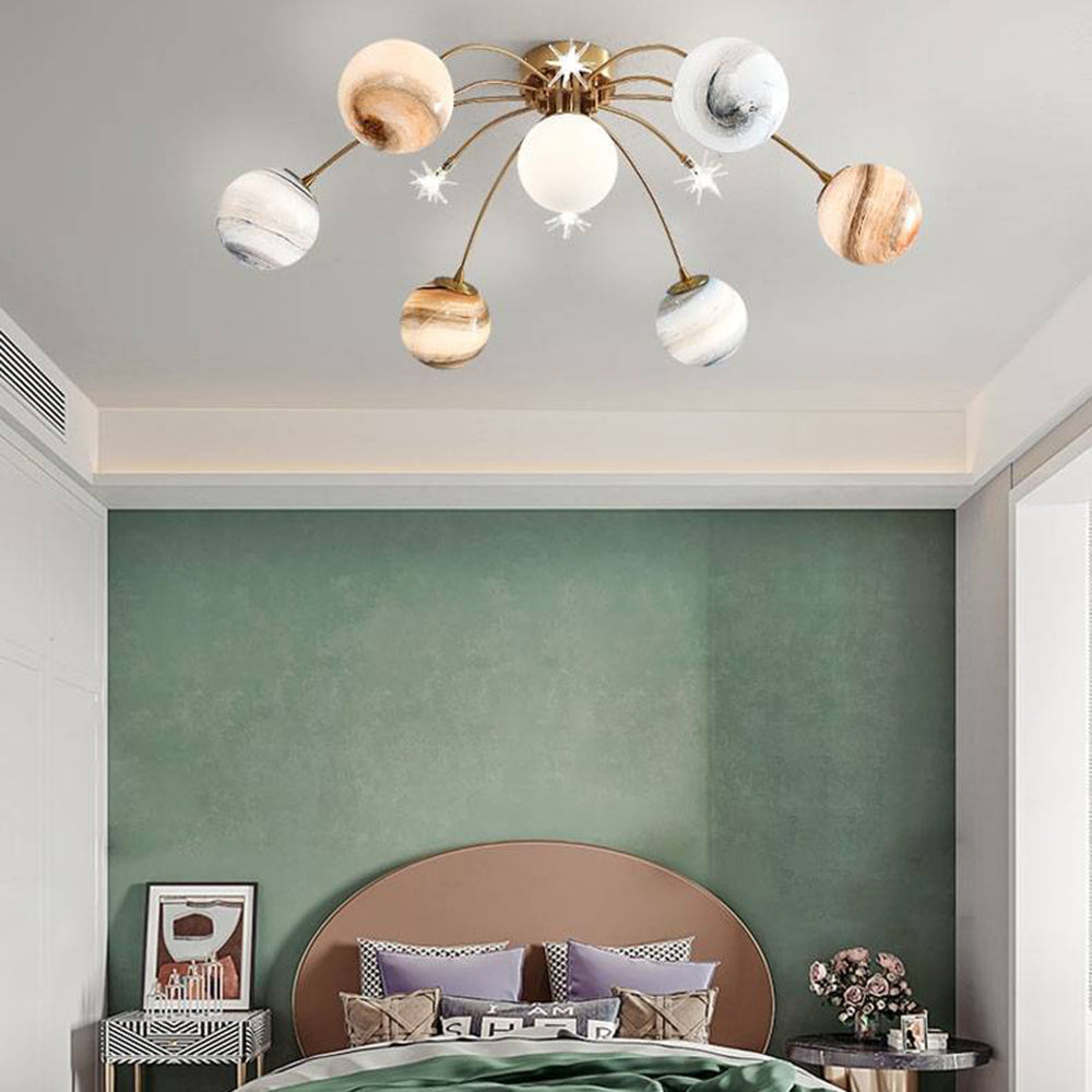 Freyza | Plafonnier encastré – Moderne, pour chambre, couloir et cuisine